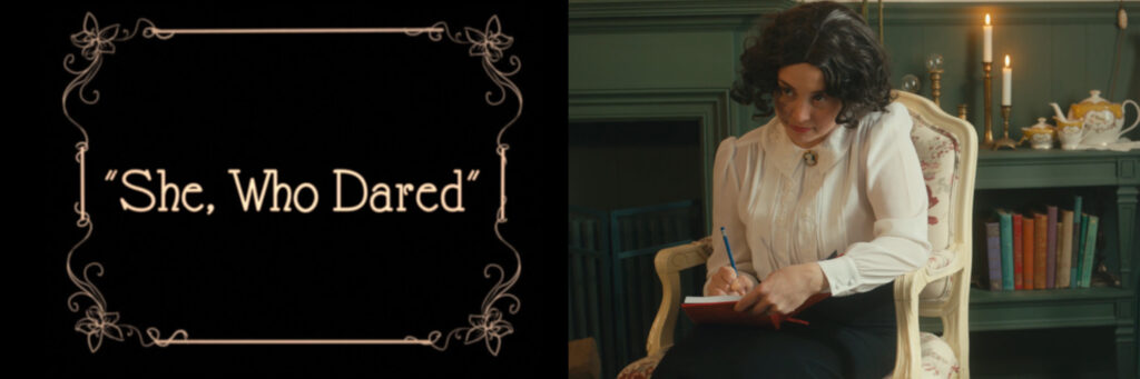 She, Who Dared - A Micro Short Film that screened at the New England Filmmaking Spirit Festival